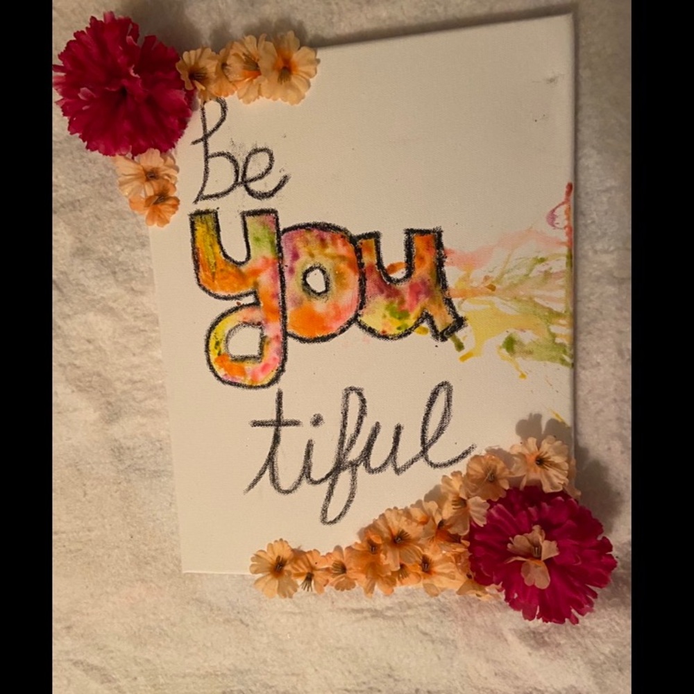 Be YOU tiful Hand Crafted Canvas